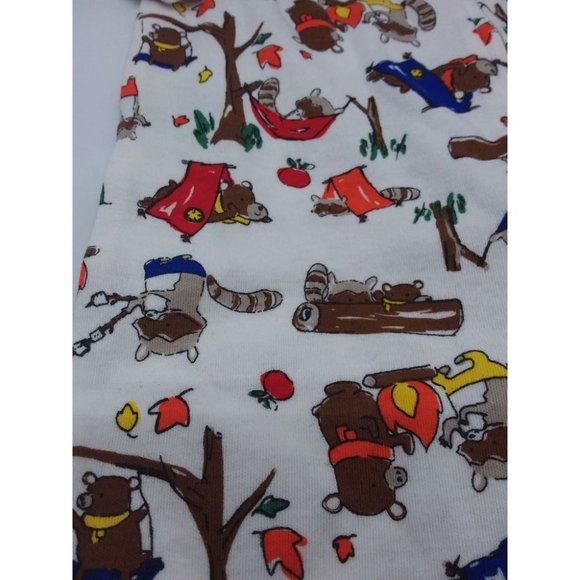 Baby B'gosh Infant Boys Sleeper Footie Size 6 Months Animals Camping Theme - Picture 3 of 10